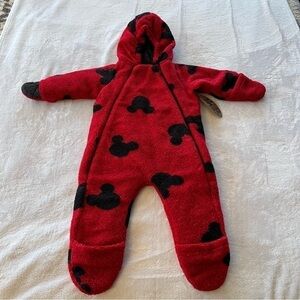 Vtg Disney Minnie Mouse Baby 1-Piece Suit